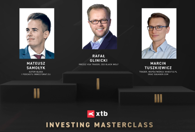XTB MASTERCLASS - Rafał Glinicki zajął 1 miejsce w głosowaniu publiczności — archiwum VSA Trader