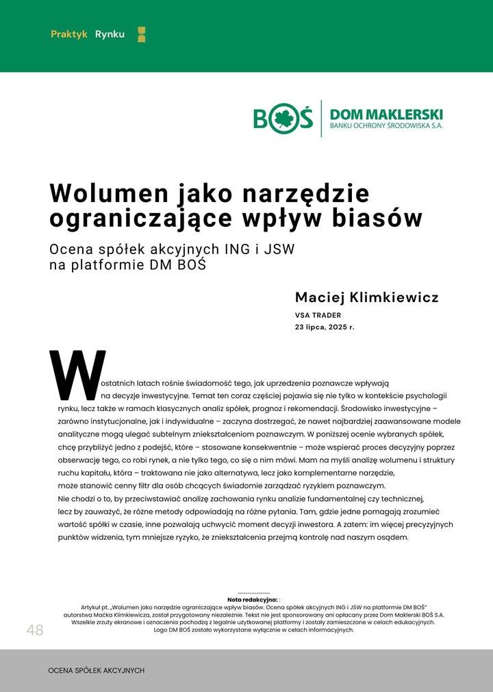 VSA Trader aktualności